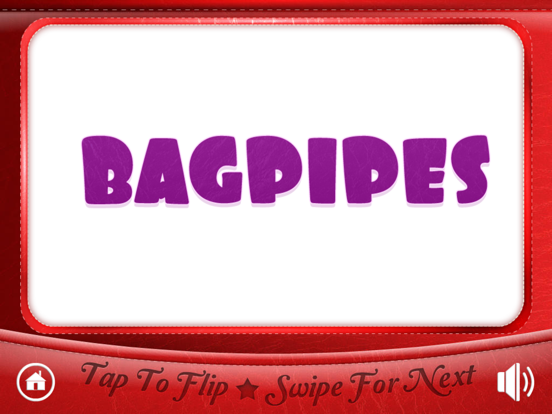 FlashCards-Musical Instruments iPad screenshot