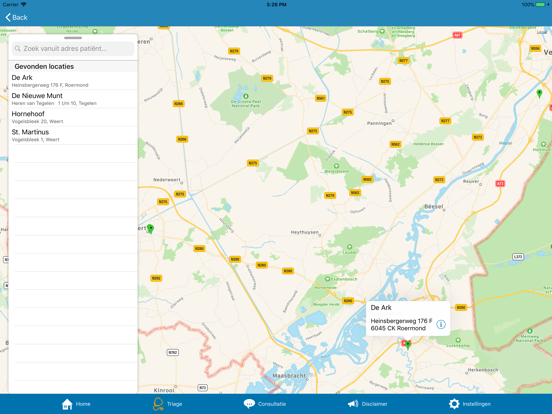 App screenshot