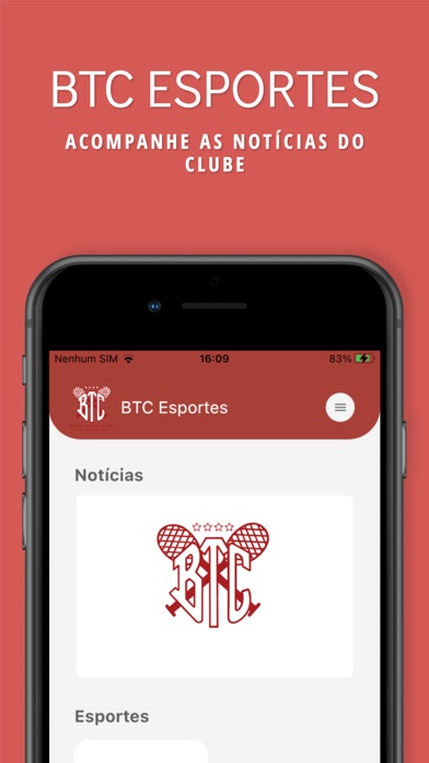BTC Esportes Screenshot