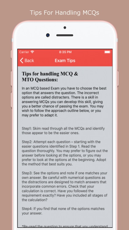 NCE MCQ Exam Prep Pro screenshot-3