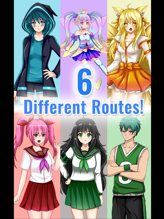 Screenshot #5 pour Gacha Memories - Visual Novel