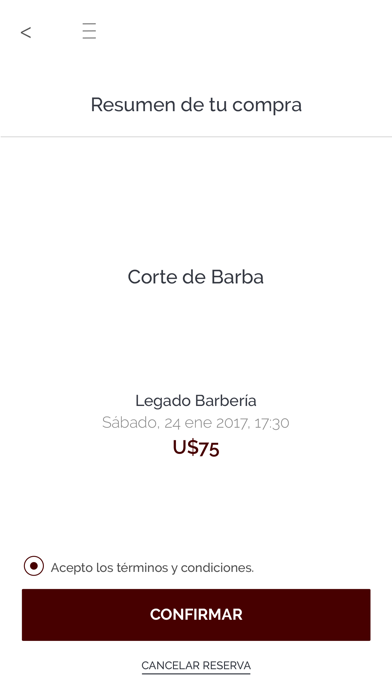 Legado Barbería CR Screenshot