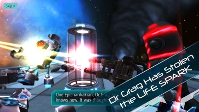 Screenshot from Explodey: Sci-Fi Side Scroller