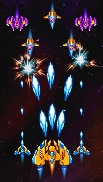 Screenshot #2 pour Alien War Spaceship Shooter