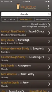 digitalpour - pocket beer menu iphone screenshot 2