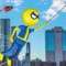 Spider Stickman Rope Hero City