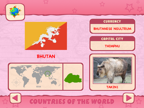 Screenshot #5 pour Countries of the World-HD