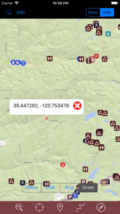 Tahoe National Forest – GPS screenshot-4