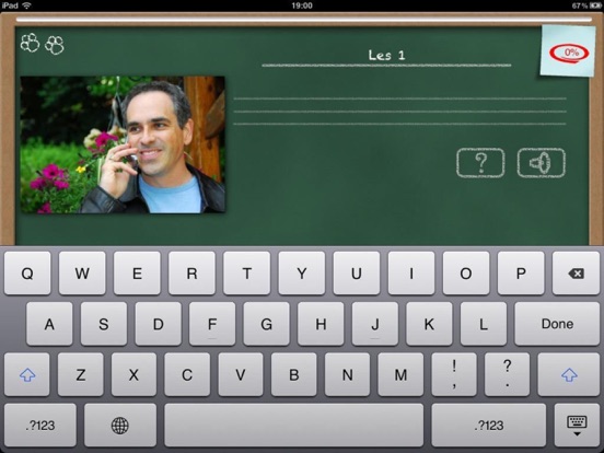 Frans  in een Maand HD.NG iPad app afbeelding 5