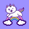 White Cat Stickers-CatMoji icon