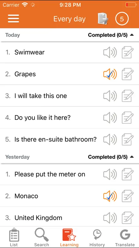 Spanish Communicate Daily