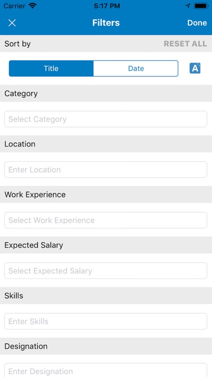 LS Job Seeker Candidate