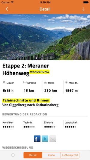Höhenwege(圖4)-速報App