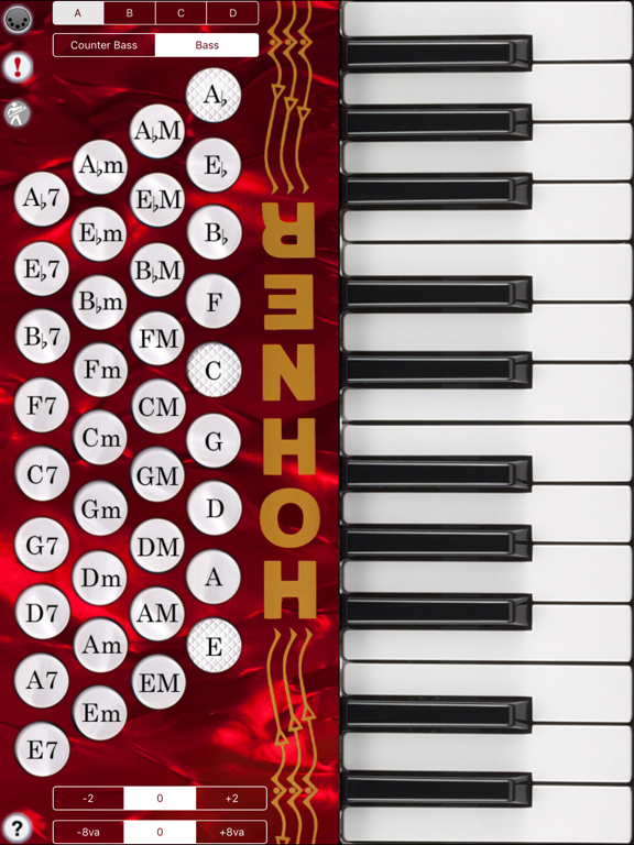 Screenshot #4 pour Hohner MIDI Piano Accordion