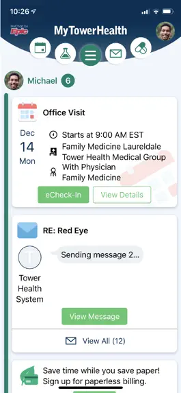 Game screenshot MyTowerHealth apk