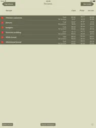 Recipe Costing Calculator ipad bilder 3