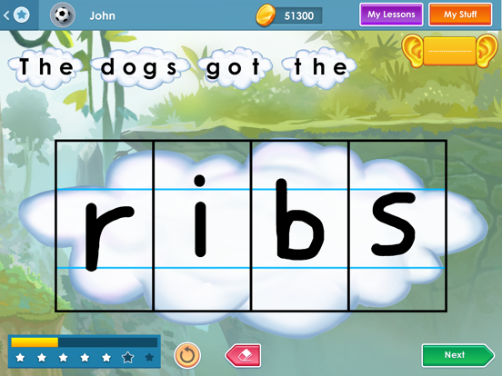 OgStar Reading Early iPad screenshot 4 - Education app
