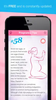 pregnancy tips for iphone iphone screenshot 4