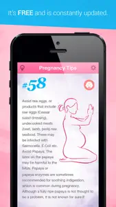 Pregnancy Tips for iPhone screenshot #4 for iPhone