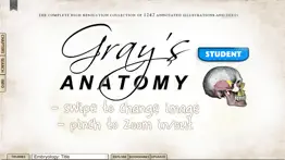 gray's anatomy student edition iphone screenshot 1