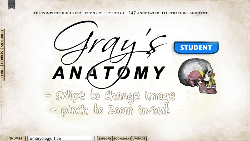 Gray's Anatomy Student Edition - 1.7 - (iOS)