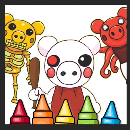 Pigg Coloring Book Icon