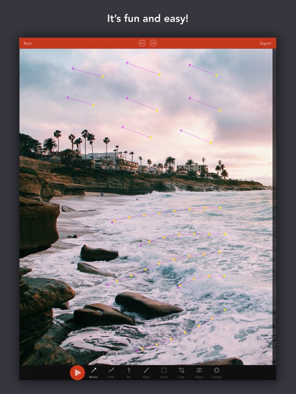 Screenshot #5 pour Frozio Photo Animator