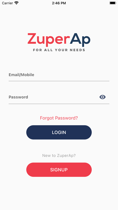 ZuperAp Screenshot