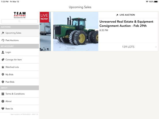 Screenshot #4 pour Team Auctions
