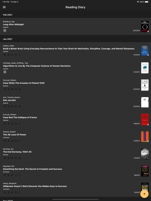 Screenshot #4 pour Reading Diary - Book Tracker