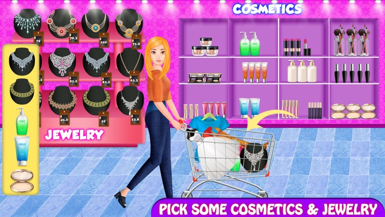 Wedding Bride At Shopping Mall