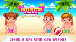 Game screenshot Babysitter a Day with Triplets mod apk