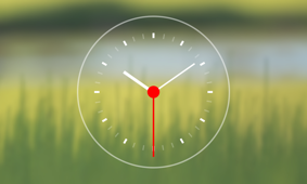Video Clock 4K 應用圖示，Apple TV App Store 免费榜 第 17 名
