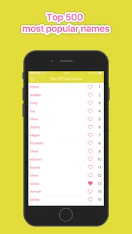 Baby Girl Name Assistant iphone bilder 1
