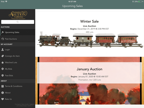 Screenshot #5 pour Thomaston Auction