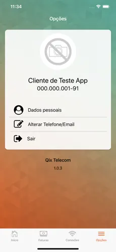Captura de Pantalla 9 Qix Cliente iphone