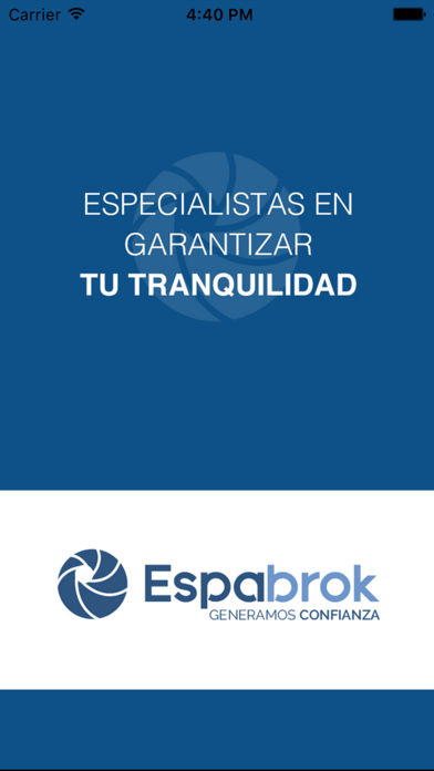 Screenshot #1 pour ESPABROK Seguros Profesionales
