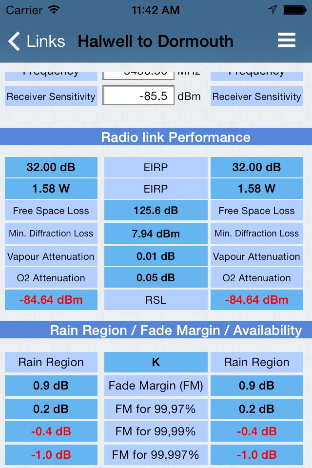 RF Haversine - Radio Profile screenshot 3