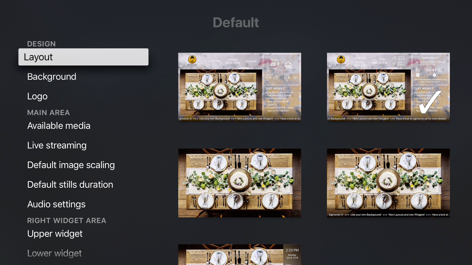 SIGMONDO Digital Signage TV screenshot 6
