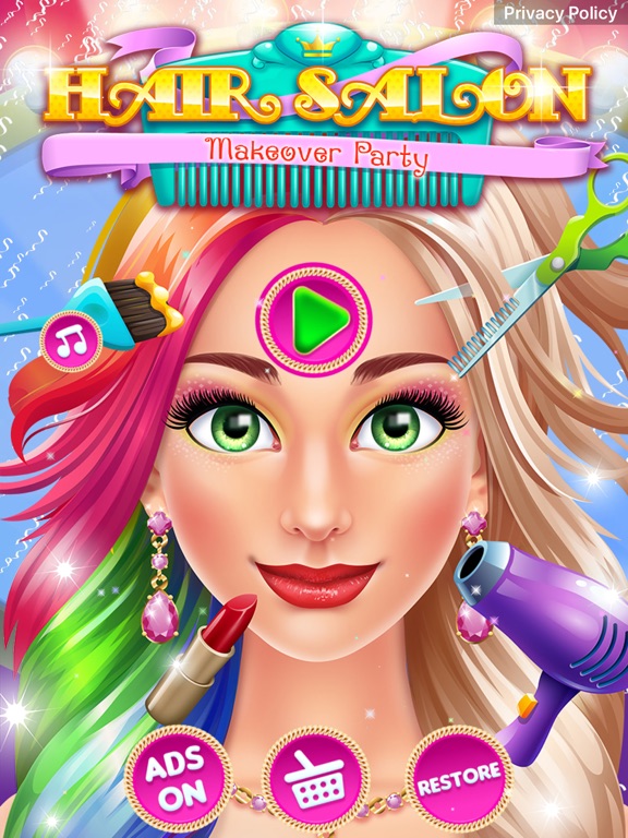 Screenshot #6 pour Hair Salon Makeover Games