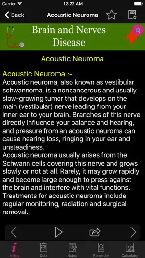 Brain and Nerves Disease screenshot 2