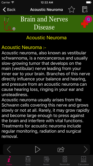 Brain and Nerves Disease Screenshot