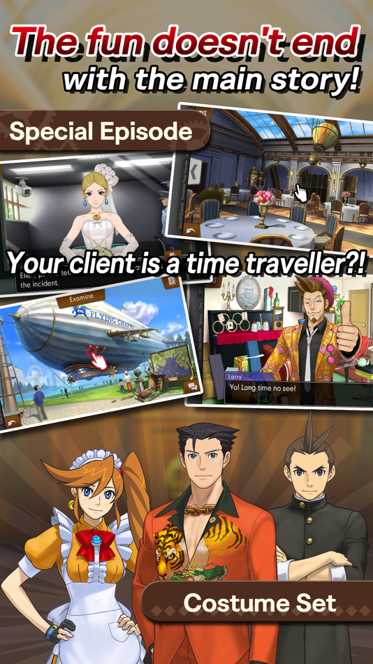 #5. Ace Attorney Spirit of Justice (iOS) Bởi: CAPCOM