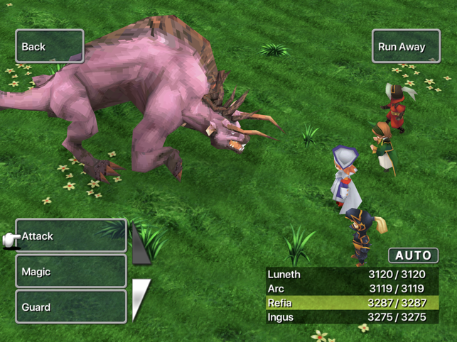 ‎FINAL FANTASY III voor iPad (3D) Schermafbeelding