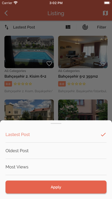 Luxury Find Home Screenshot