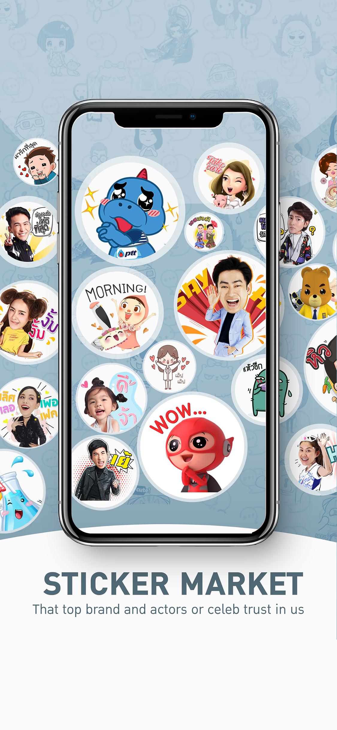 ChatStick Market : Sticker App