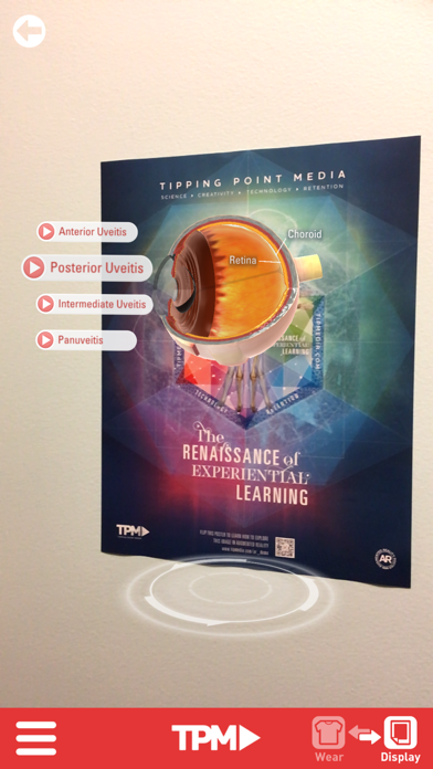 TPM AR Experience Screenshot