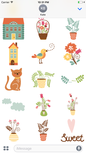 Gardening Sweet Home Stickers(圖2)-速報App