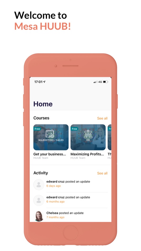 #1. Mesa HUUB (iOS) By: CO+HOOTS