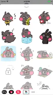How to cancel & delete summer bunny animated stickers 3